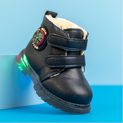 Ghete cu luminite Jose blue imblanite