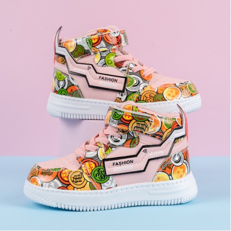 Pantofi Sport tip gheata Miro pink