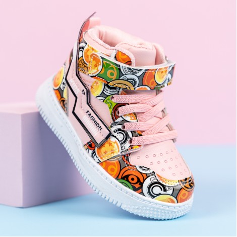 Pantofi Sport tip gheata Miro pink