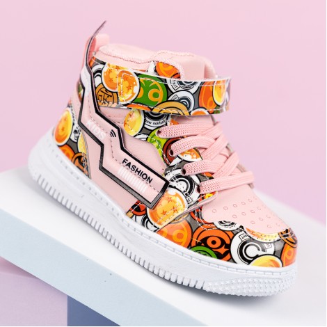 Pantofi Sport tip gheata Miro pink