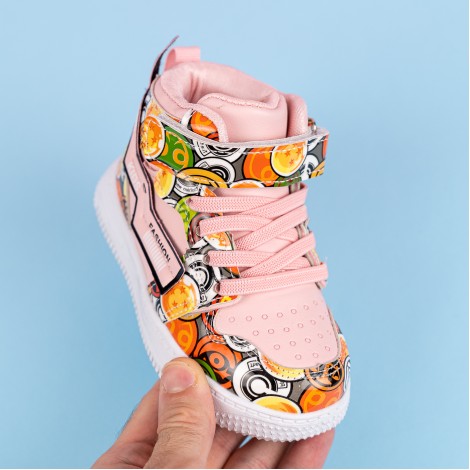 Pantofi Sport tip gheata Miro pink