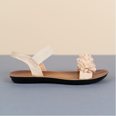 Sandale Flower brown