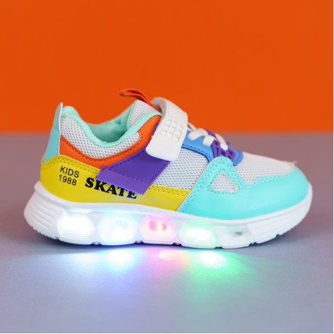Pantofi Sport fara luminite Tera blue