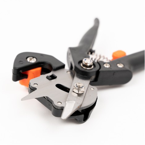 Cleste profesional pentru altoit cu 3 Lame si banda incluse