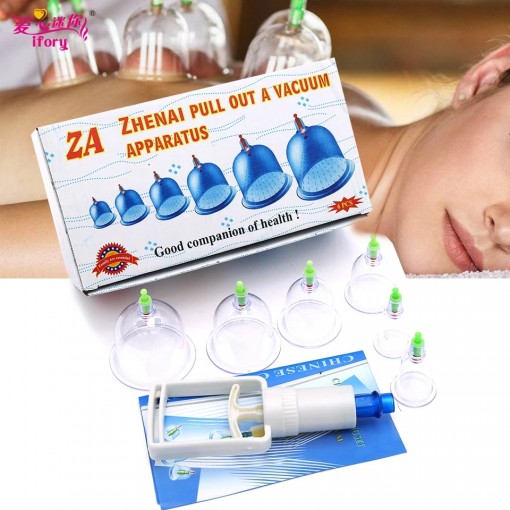 Set 6 ventuze medicinale vacuum