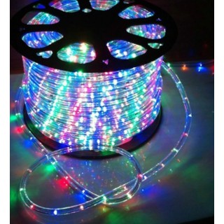Furtun Led luminos 10m, 8 jocuri de lumini, multicolor