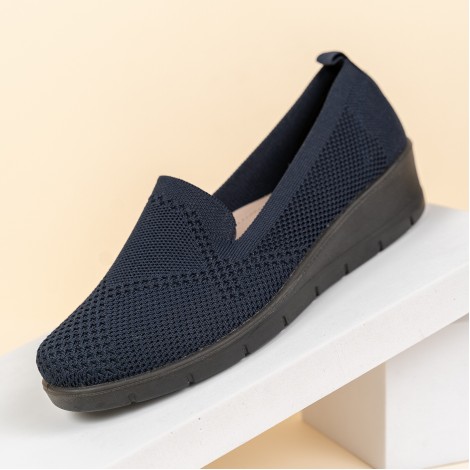 Espadrile Glass bleumarin