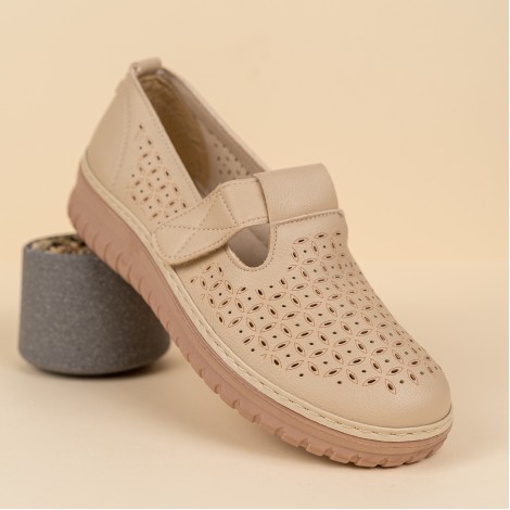 Pantofi Sander Bej