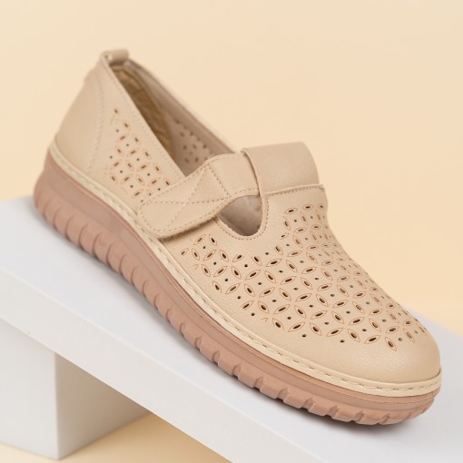 Pantofi Sander Bej