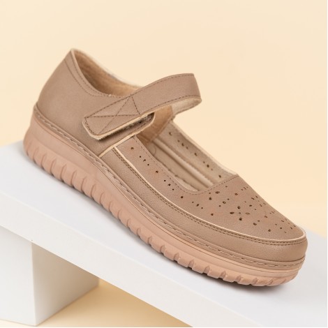 Pantofi Loreo Bej