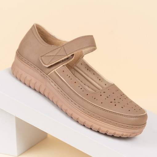 Pantofi Loreo Bej