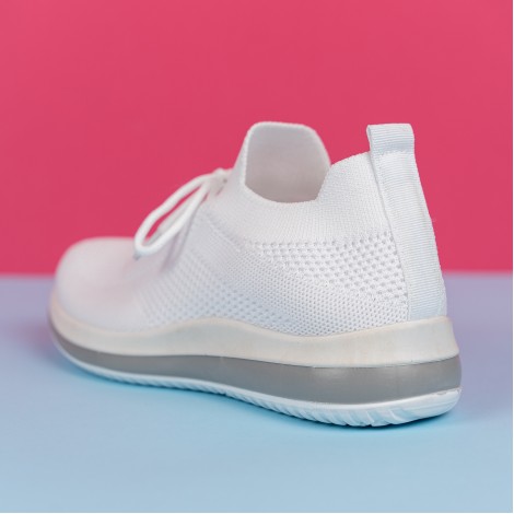 Pantofi scoala Sport Amy white Pantofi scoala Sport Amy white