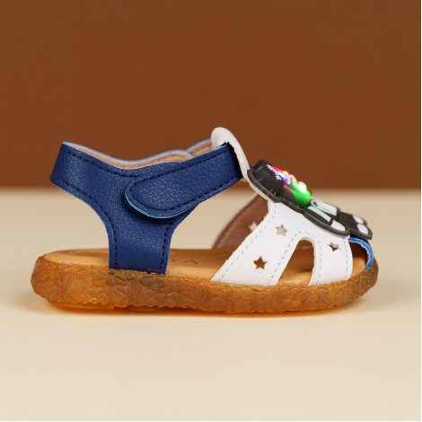 Sandale Avram blue, cu luminite