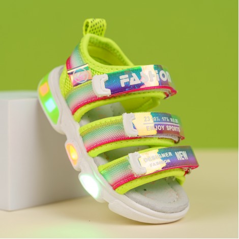 Sandale Abir Green cu luminite