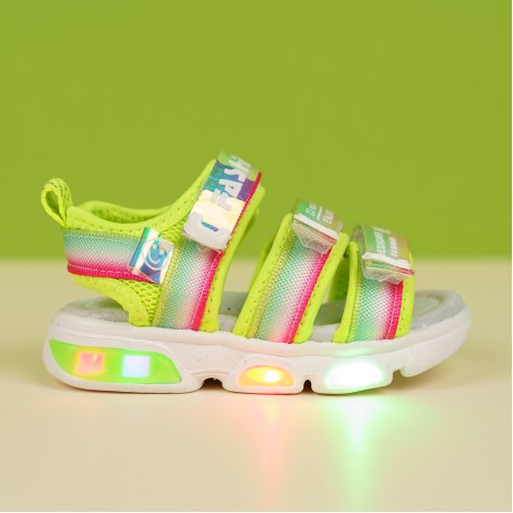 Sandale Abir Green cu luminite