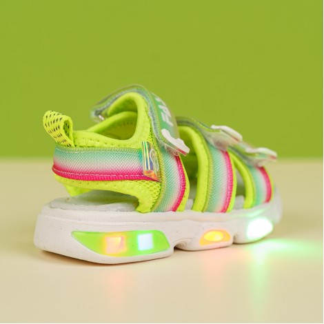 Sandale Abir Green cu luminite