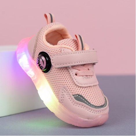 Pantofi Sport cu luminite Morgan pink