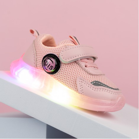 Pantofi Sport cu luminite Morgan pink