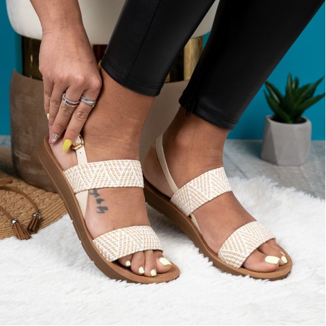Sandale Vivid bej