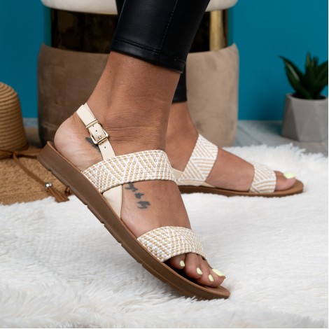 Sandale Vivid bej