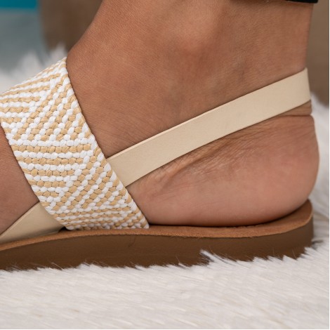 Sandale Vivid bej