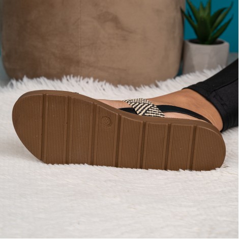 Sandale Vivid black