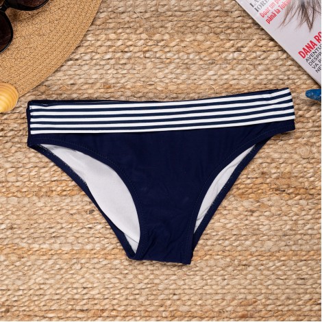 Costum de baie Cleopatra, bleumarin, 2 piese