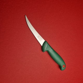 Cutit macelarie transat 27cm, lama 12cm otel inox, maner abs verde FeroCut