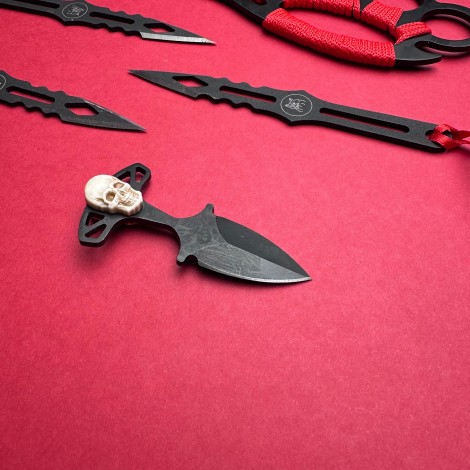 Set HOBBY 5 piese, lama otel inox, diverse modele, SKULL