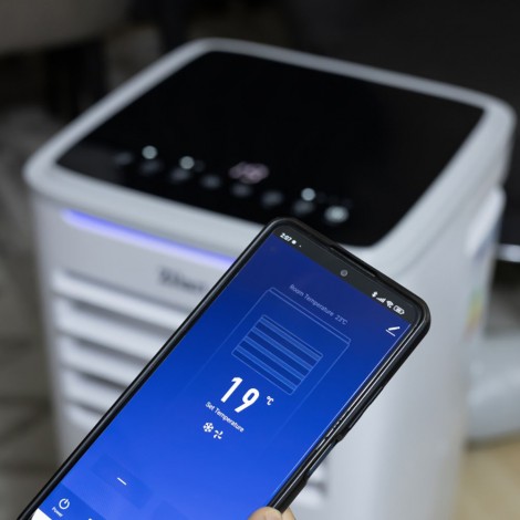 Aer conditionat mobil Zilan ZLN1047 3 in 1, 9000Btu/h, Wifi, Timer, Display LED, temperatura 7-35 grade C
