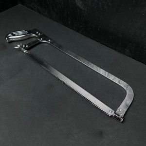 Fierastrau metalic de mana tăiat oase 46cm, 2 lame