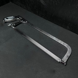 Fierastrau metalic de mana tăiat oase 46cm, 2 lame