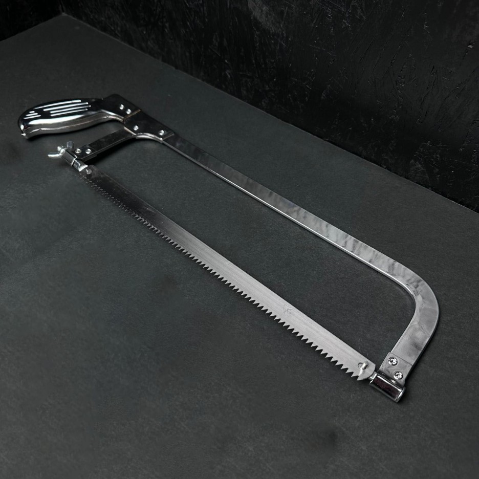 Fierastrau metalic de mana tăiat oase 46cm, 2 lame