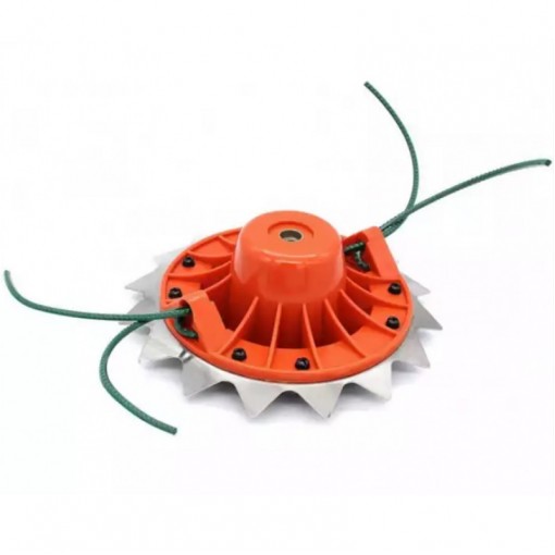 Cap motocoasa 2 in 1 cu disc zimtat si fir (firul nu este inclus)