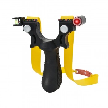 Prastie de vanatoare in aer liber, tinta laser si nivela, elastic latex