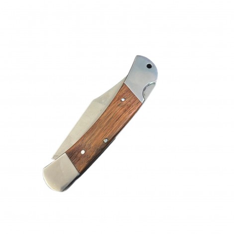 Briceag multifuncțional camping 22cm, 3 in 1 funcții integrate, maro, BRC-MULTI22