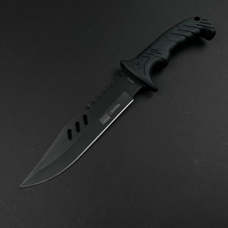 Cutit vanatoare D031A 31cm, lama otel inoxidabil, maner ABS, teaca FR17