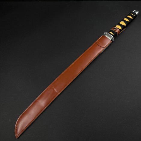 Sabie japoneza de camping tip katana, ninja sword, 70cm, husa FR20