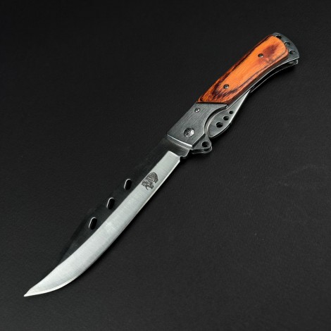 Set hobby 3 piese, Toporisca 34cm, Cutit tip Maceta 35cm fier forjat si Cutit tip Briceag 27cm, set8