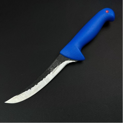 Cutit macelarie dezosat 28cm, lama fier forjat, albastru CMD28A-FF