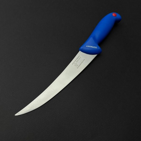 Cutit macelarie dezosat 30cm, lama lata otel inox, albastru CMD30AL-OI Cutit macelarie dezosat 30cm, lama lata otel inox, albastru CMD30AL-OI