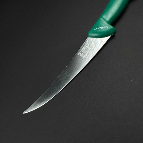 Cutit macelarie dezosat 30cm, lama otel inox, verde CMD30V-OI