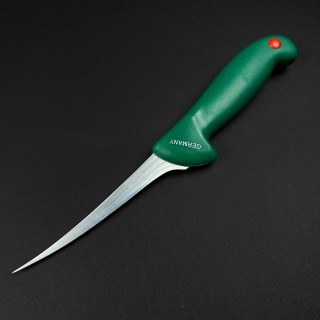 Cutit macelarie filetat 27cm, lama extra subtire otel inox, verde CMF27VS-OI