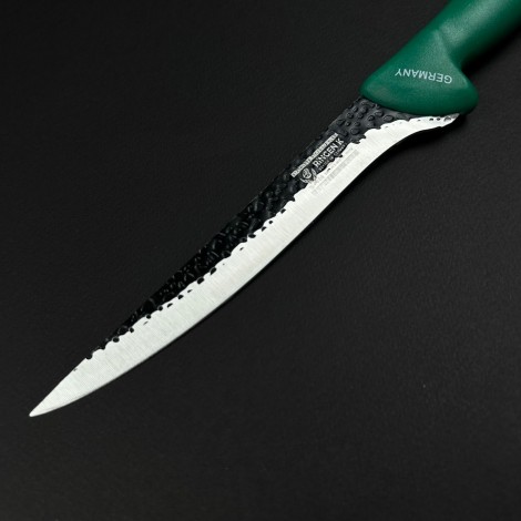 Cutit macelarie injunghiat 32cm, lama fier forjat, verde CMI32V-FF Cutit macelarie injunghiat 32cm, lama fier forjat, verde CMI32V-FF