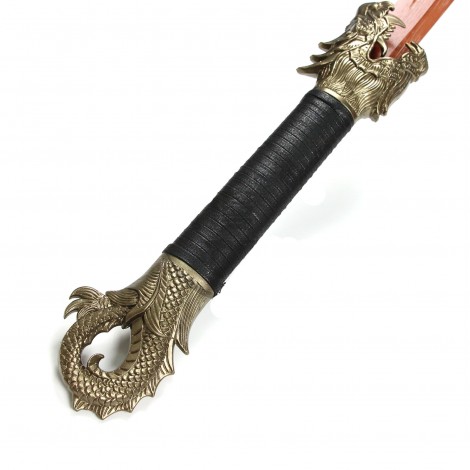 Sabie tradițională Han Tang cosplay / decorativă – replică realistă cu lamă lemn, 104 cm, SAB-HT104 FRS10