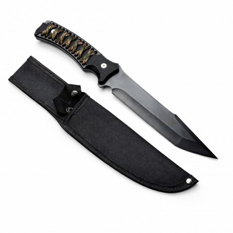 Set HOBBY camping 3 piese, Toporas, Maceta, Cutit plus Patent multifuncțional cadou, set6