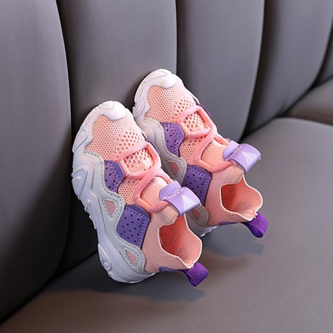 Pantofi scoala Sport Flex Ami roz
