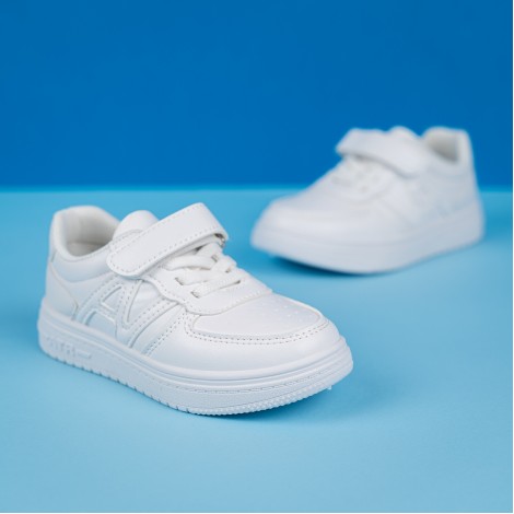Pantofi scoala Sport All White Pantofi scoala Sport All White