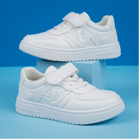 Pantofi scoala Sport All White Pantofi scoala Sport All White
