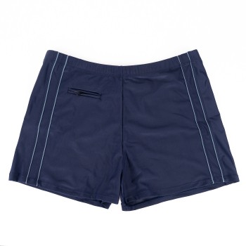 Costum de baie tip Boxeri Adam, albastru
